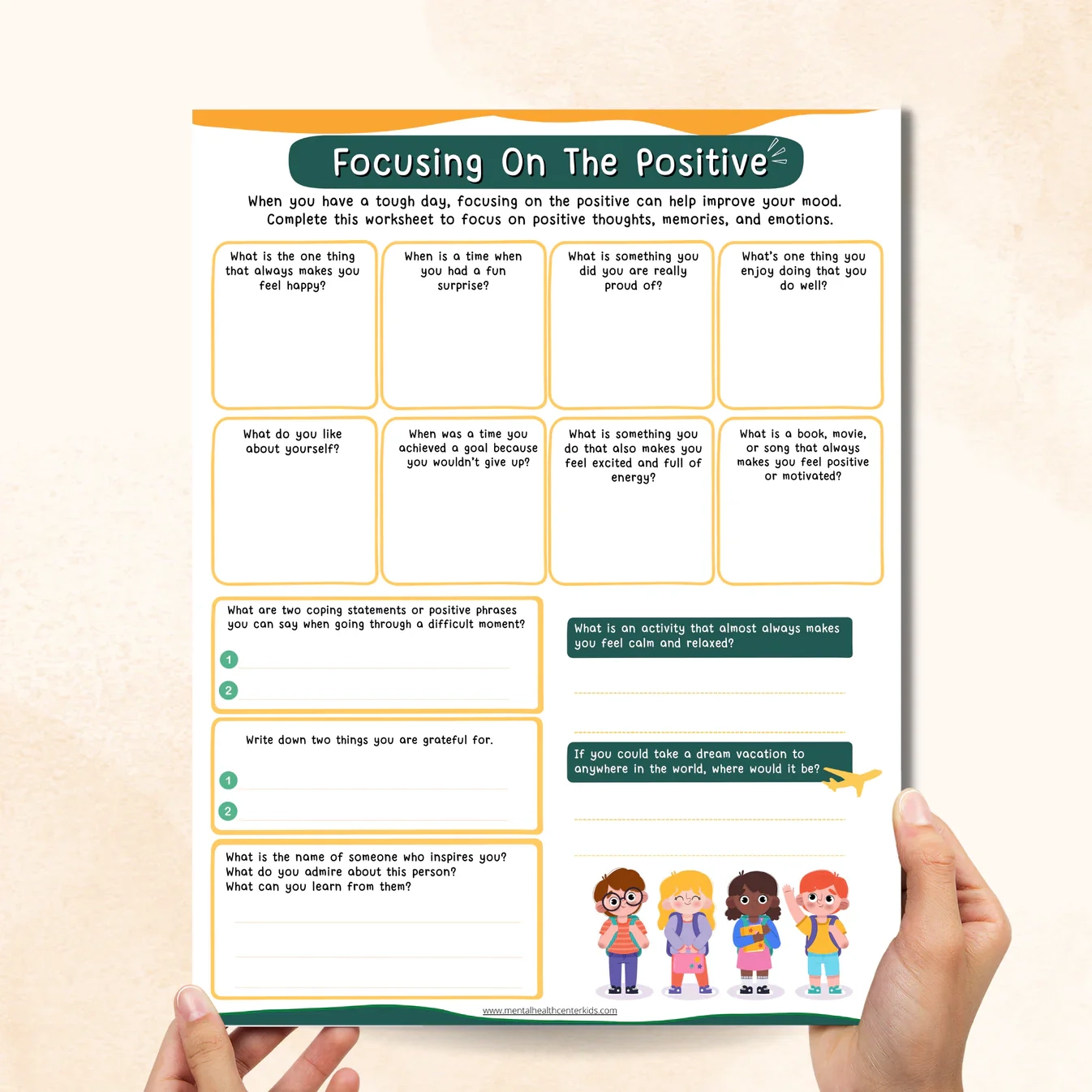 Cbt Free Worksheets Printable For Teens