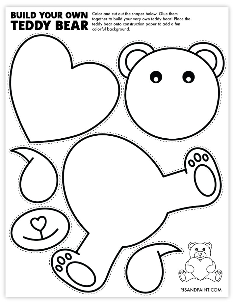 Printable Valentine Craft Templates