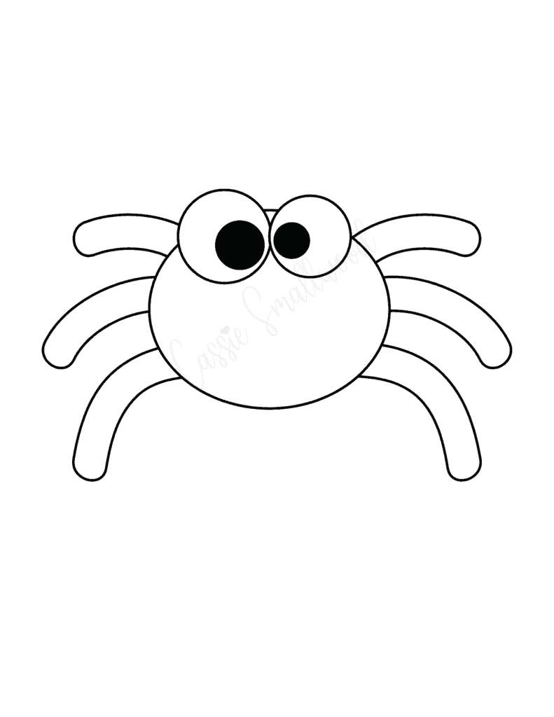 Spider Templates Free Printables