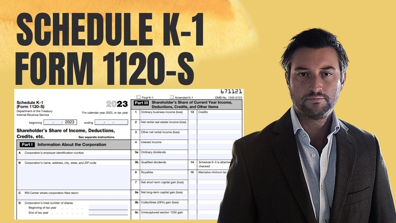 Form K-1 For 1120-S