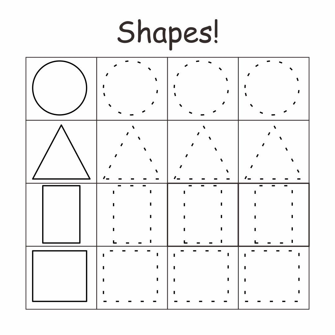 3 Year Old Printable Worksheets