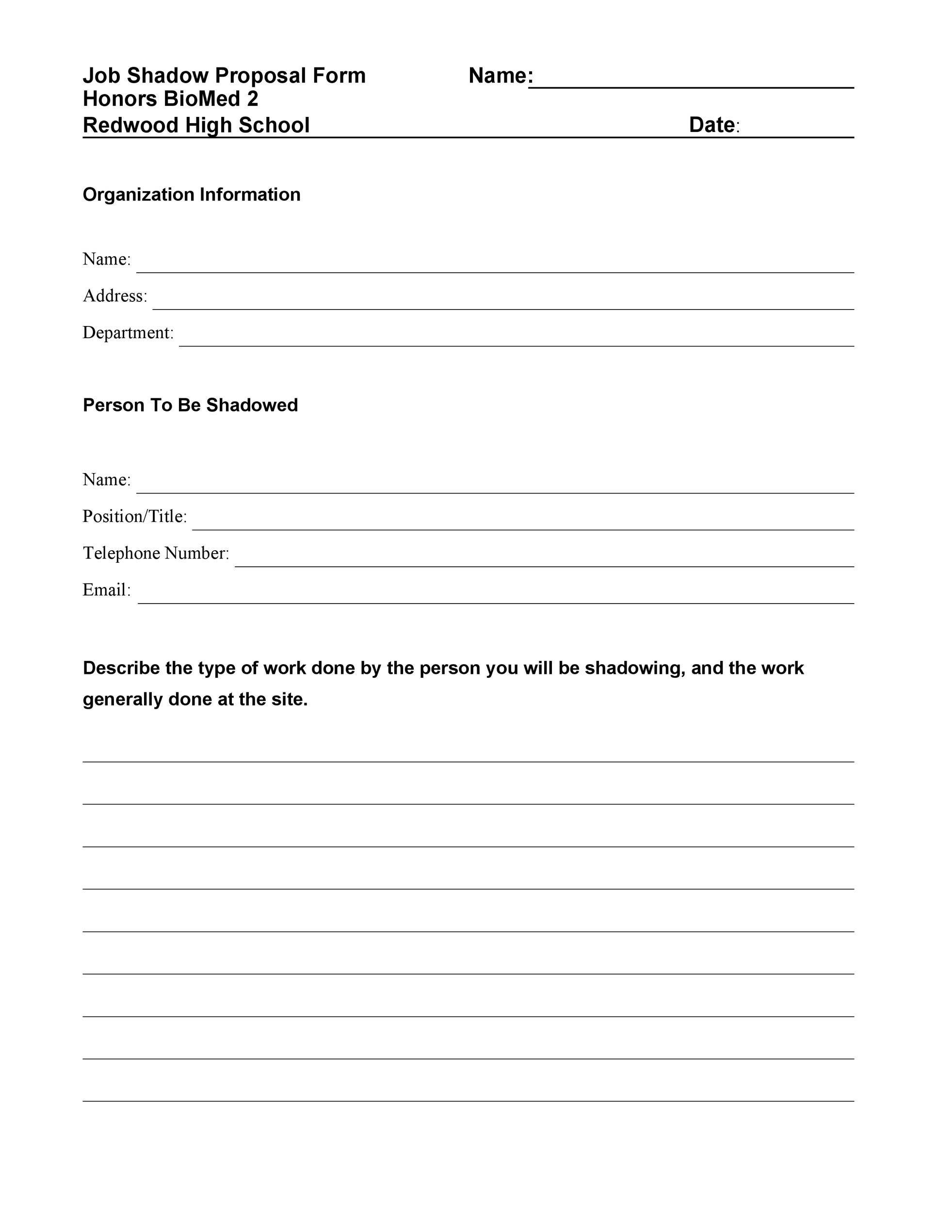 43 Best Job Proposal Templates Free Download TemplateLab