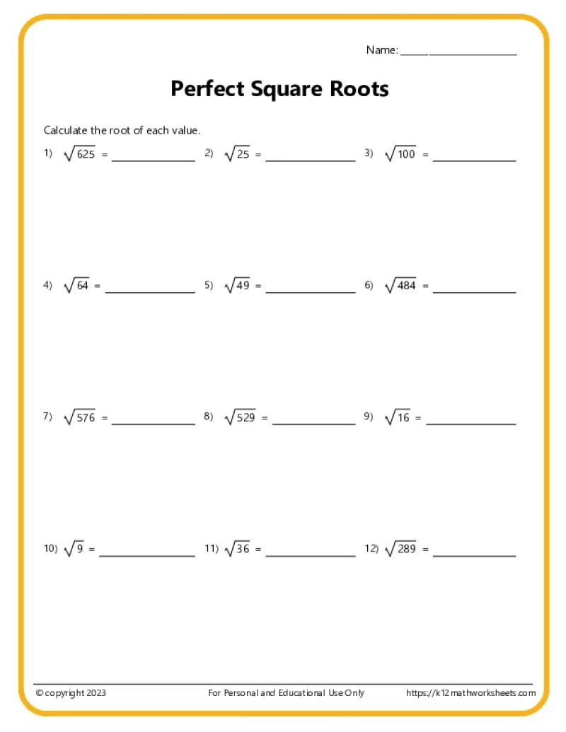 7th Grade Math Worksheets Printable Algebra