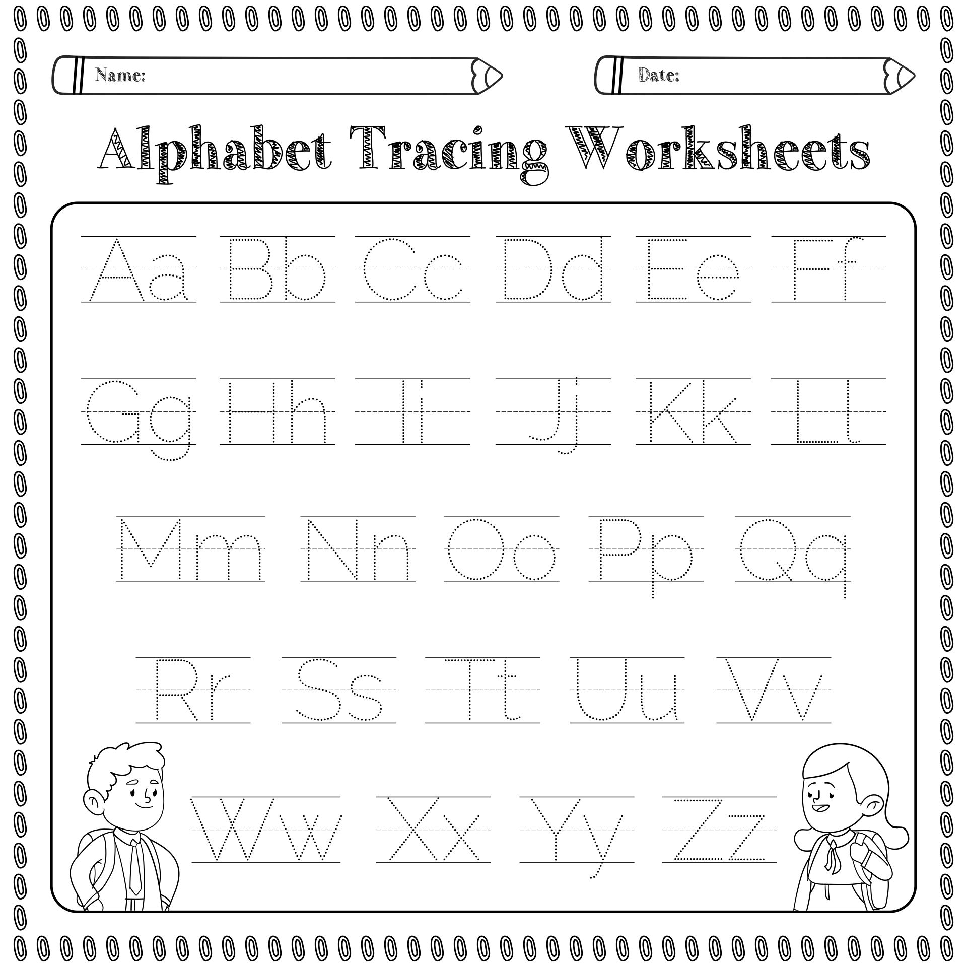 Free Printable Letter Worksheets Kindergarten
