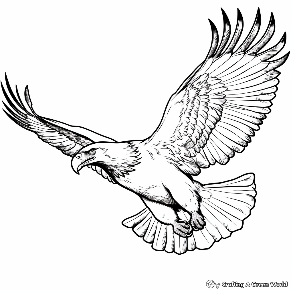 Bald Eagle Coloring Pages Free amp amp Printable Worksheets Library