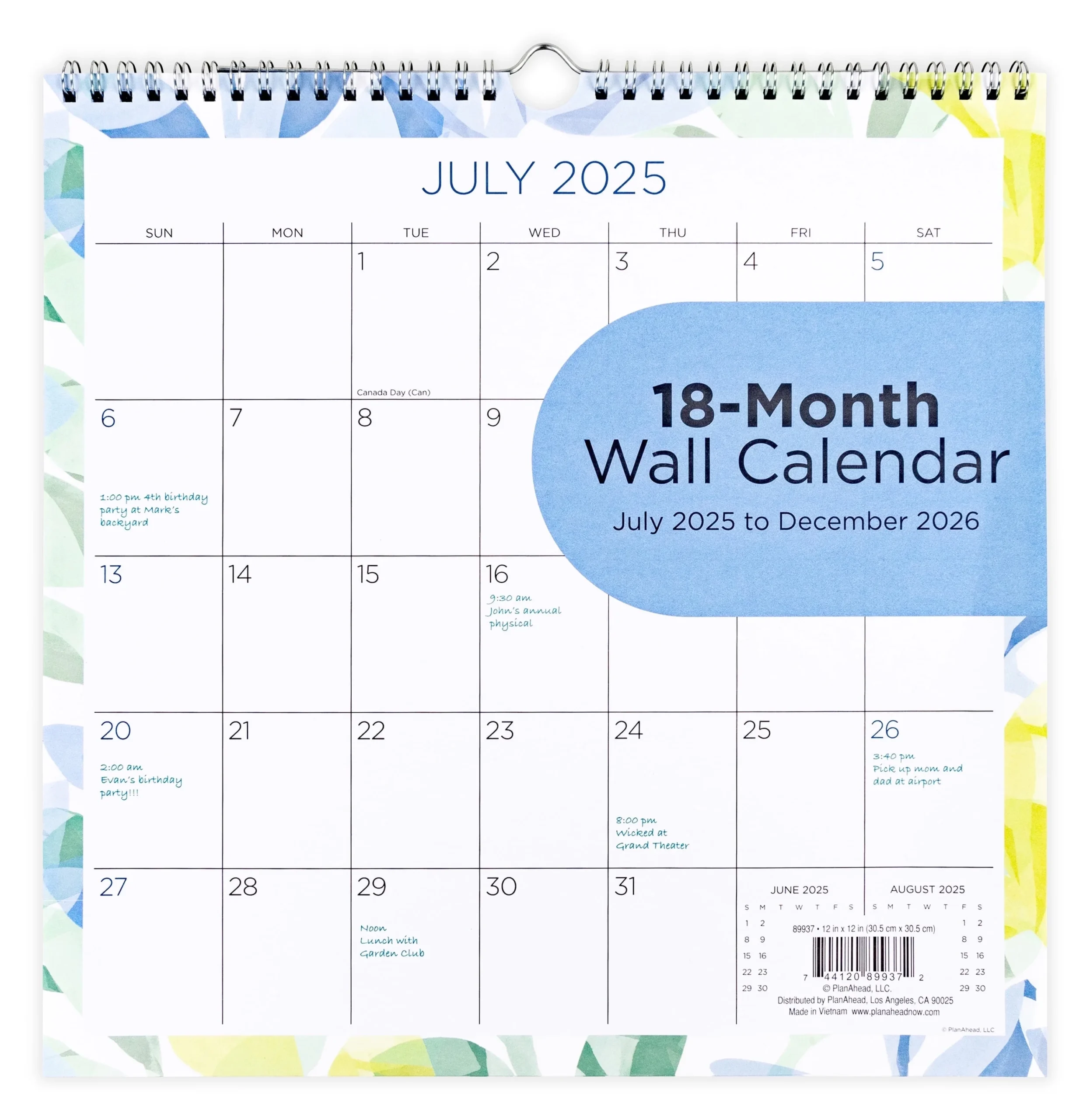 Calendar Map
