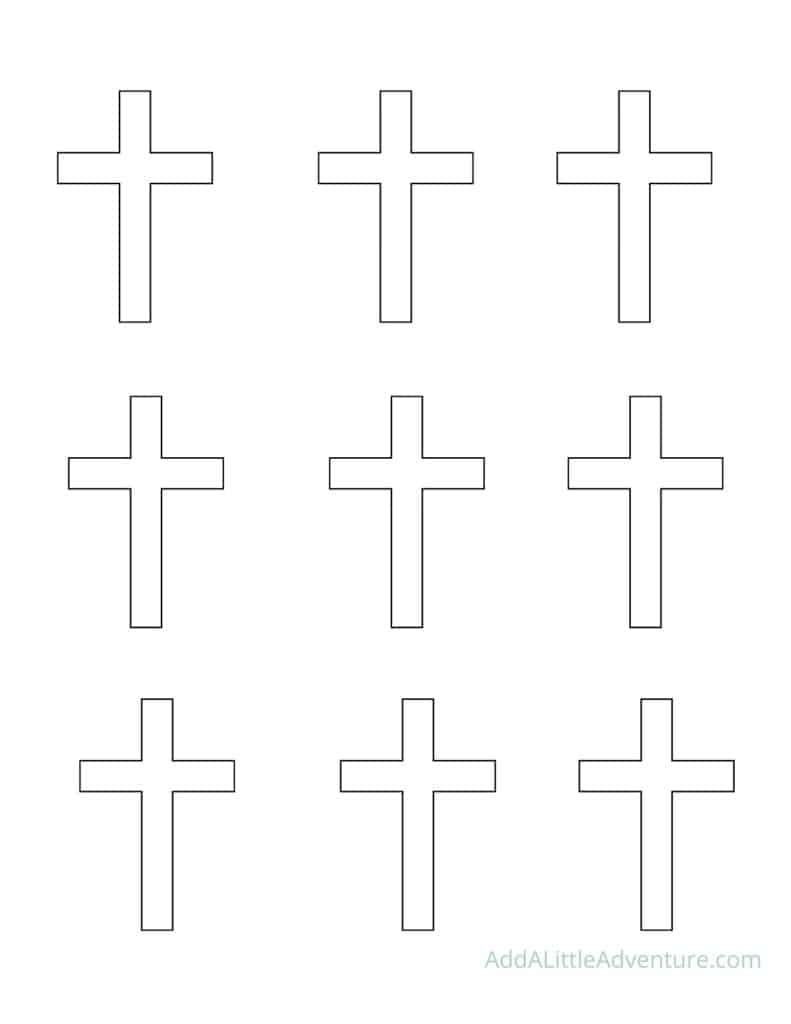 Free Printable Cross Template