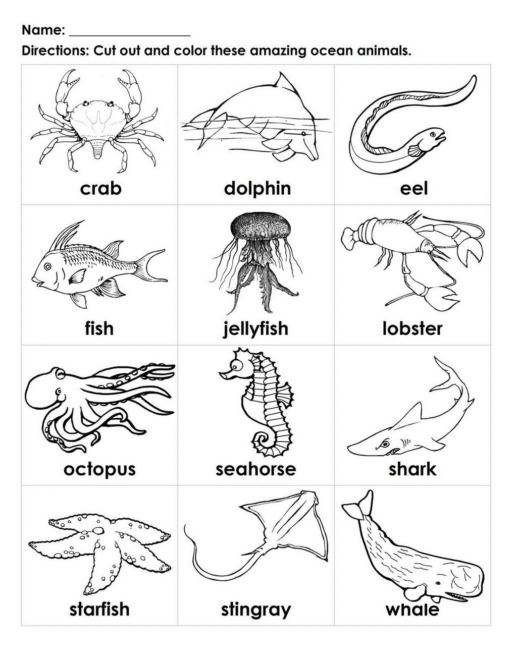 Discover 24 Under The Sea And Animal Worksheets Ideas Under The 