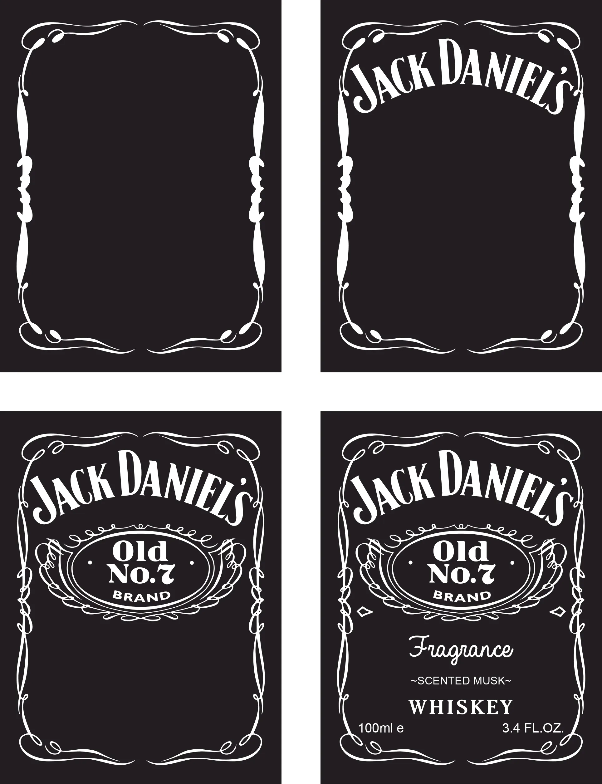 Downloadable Free Printable Jack Daniels Template Campaign 