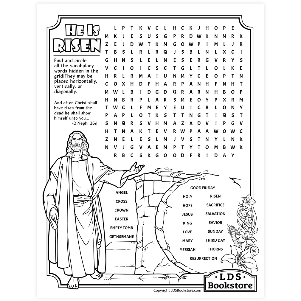 Easter Crossword Puzzles For Adults Printable