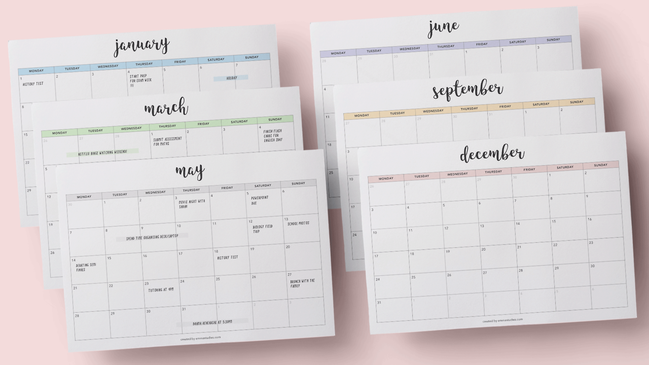 Emma s Studyblr With The New Semester Starting Up Soon I Was 