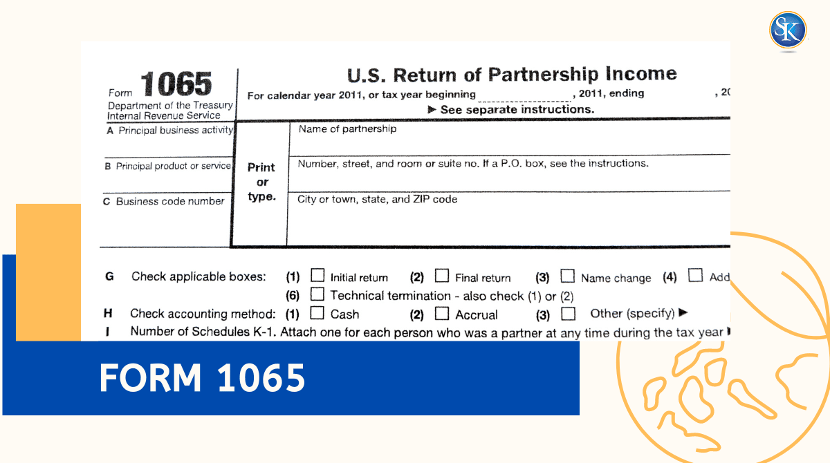 Form 1065 Partnership Income Tax Return Who Needs To File 