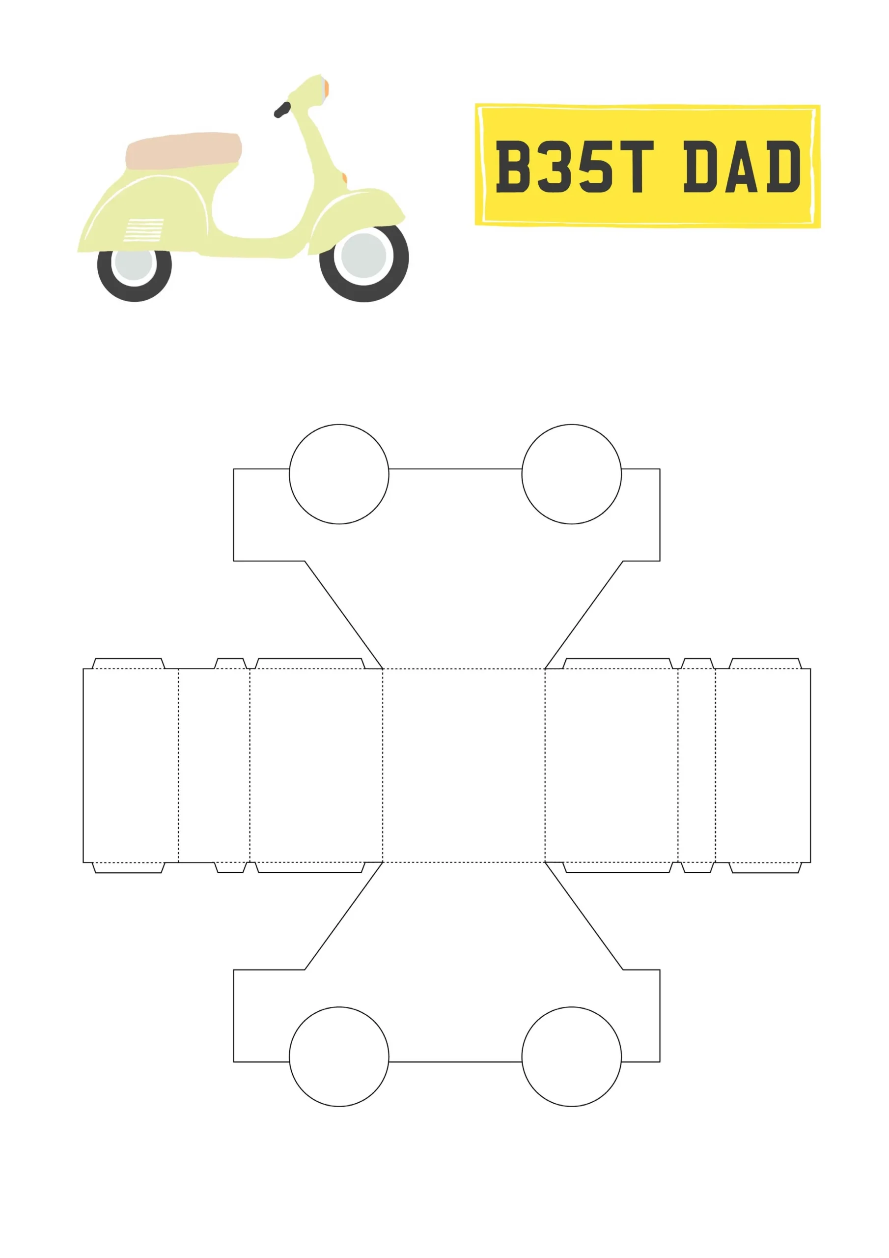 3d Race Car Template Printable