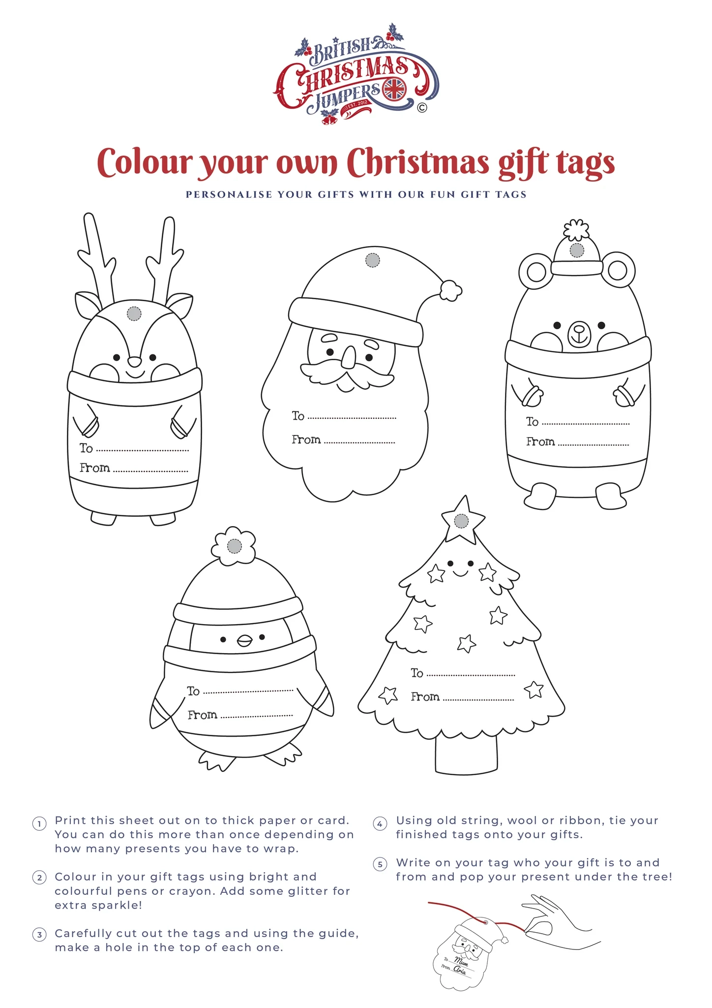 Free Christmas Printable Activity Worksheets
