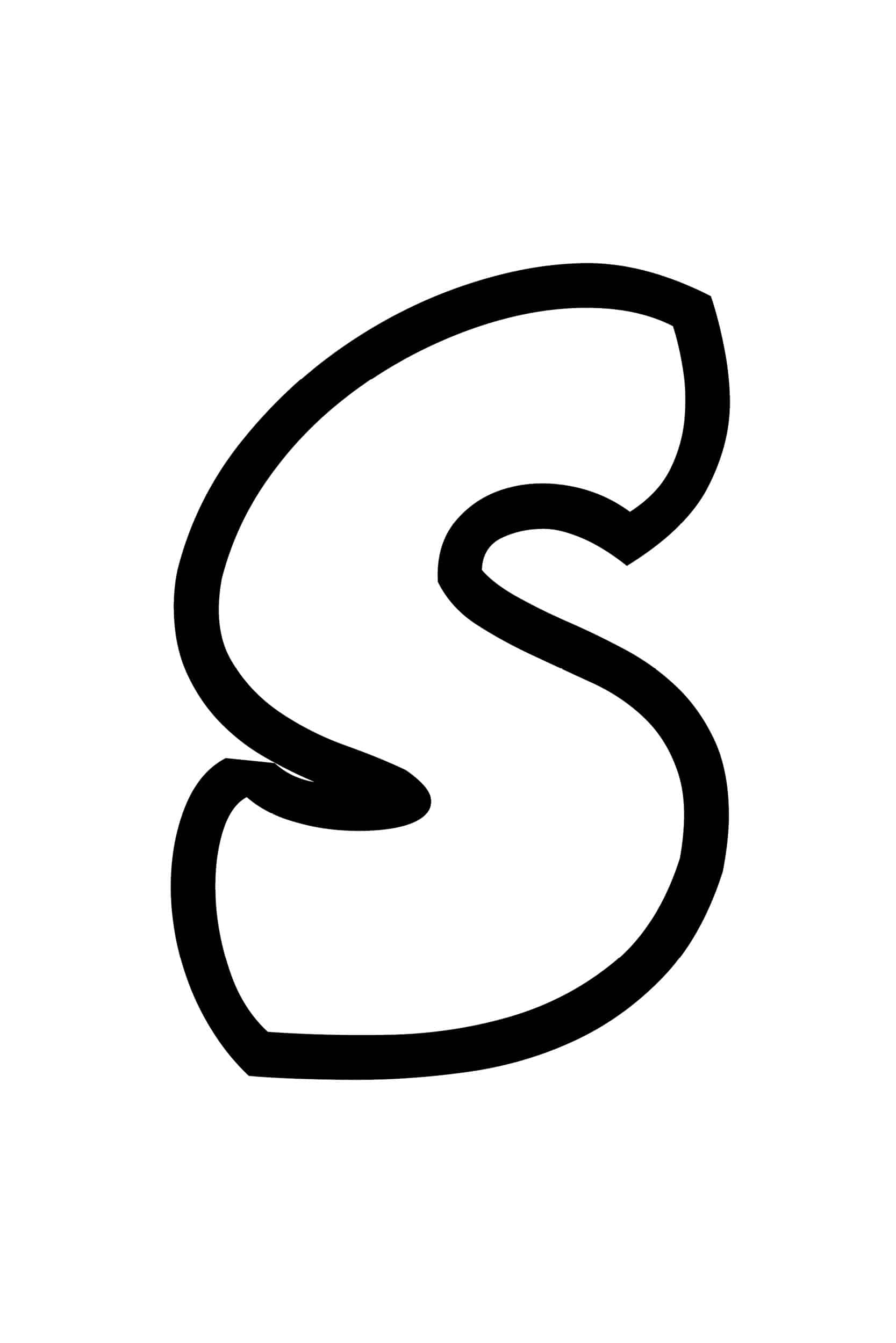 The Letter S Free Printable