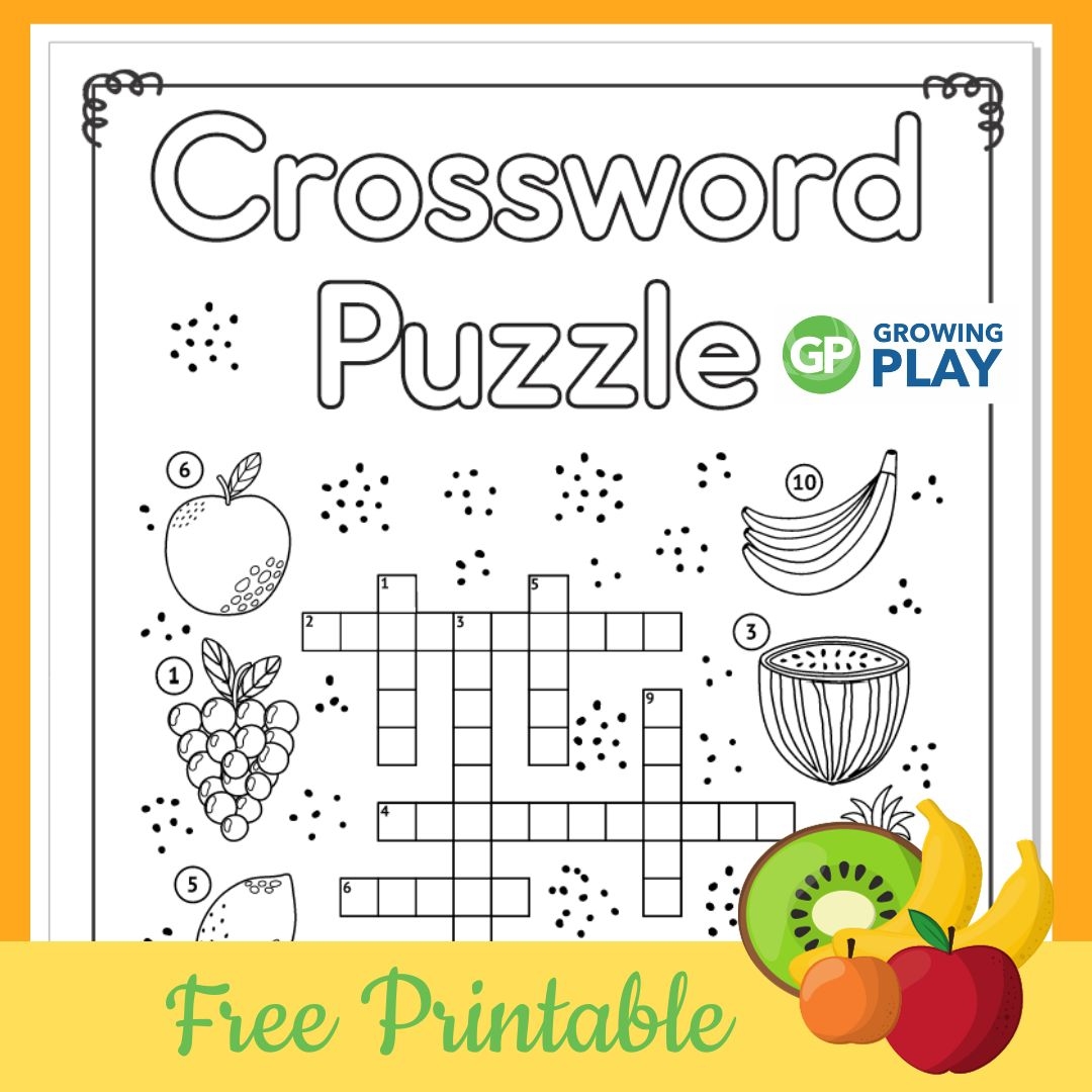 Crossword Puzzles Free Printable Pdf