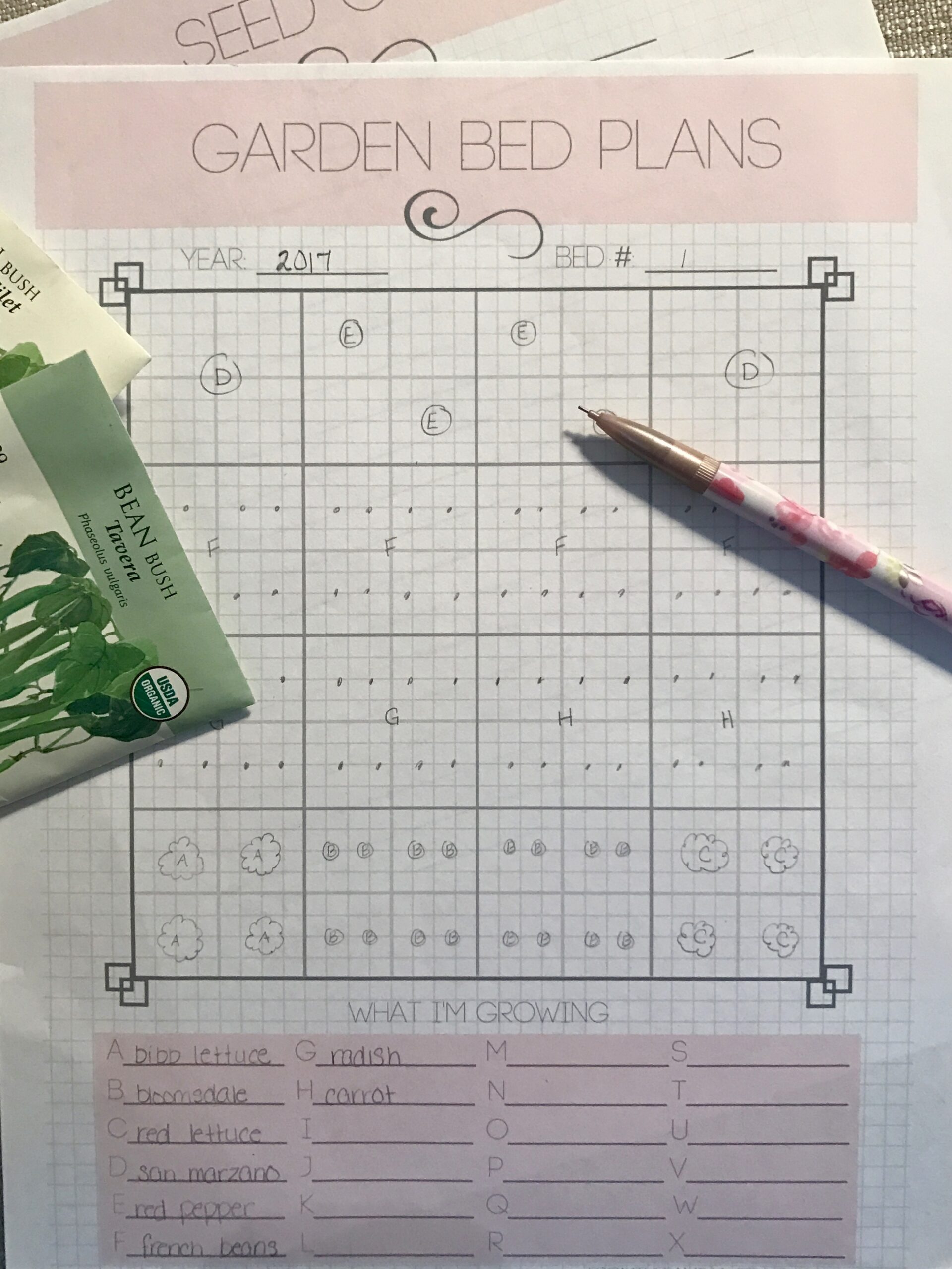 Free Printable Garden Planning Worksheets