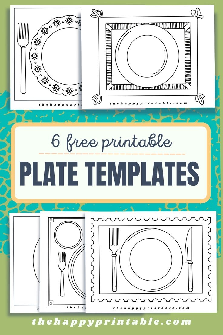Free Printable Placemats Templates