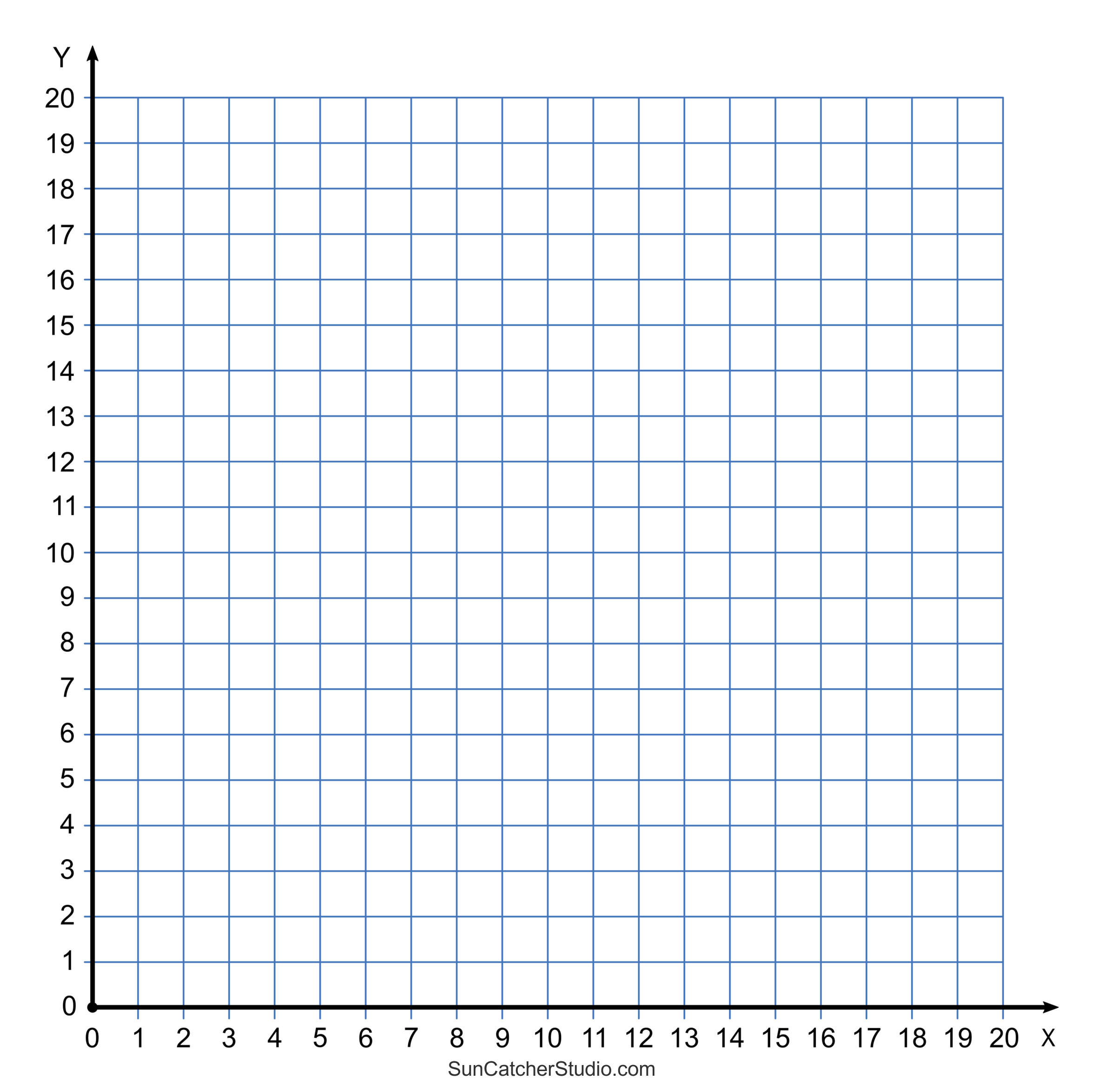 Graph Paper Coordinate Art