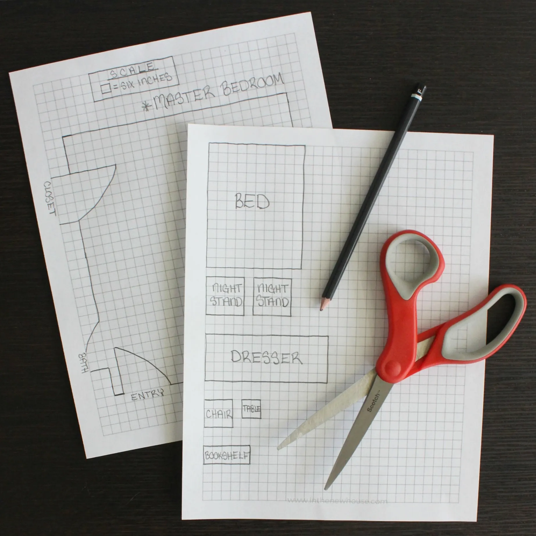 Graph Paper Printable For Room Layout