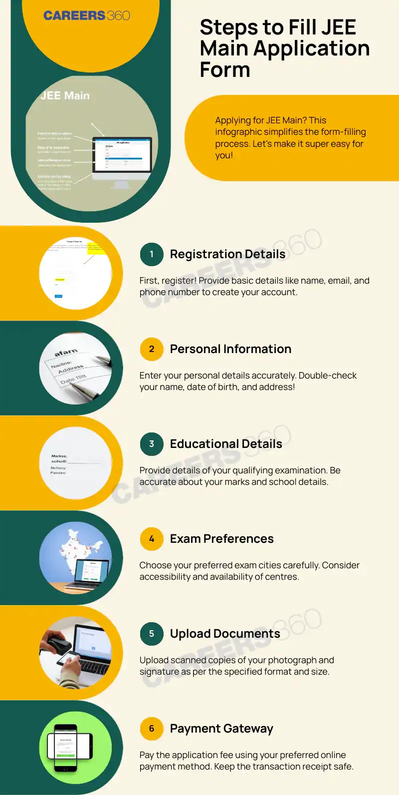 how to fill jee main application form 2026 steps to apply online