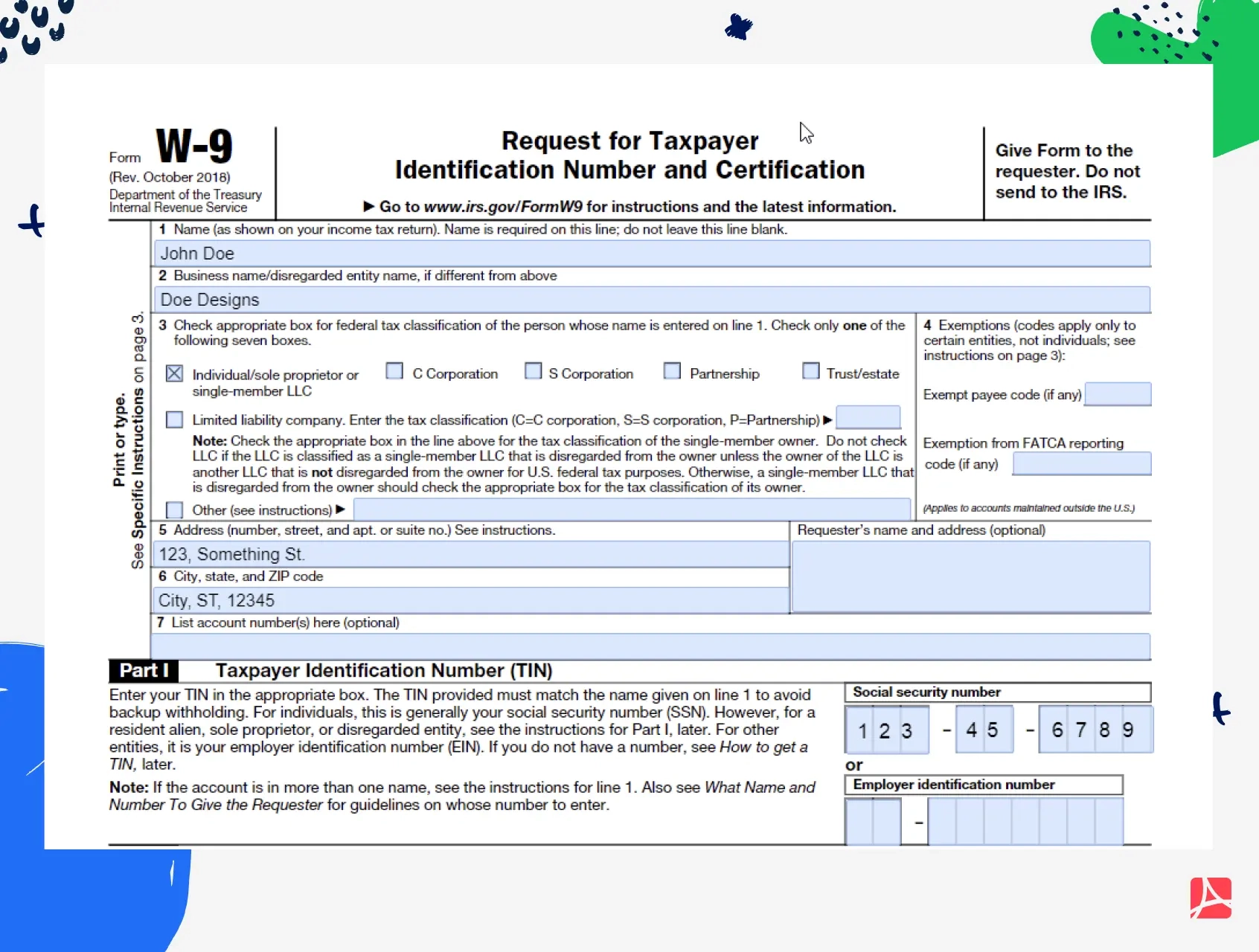 How To Fill Out IRS W9 Form 2023 2024 PDF PDF Expert 