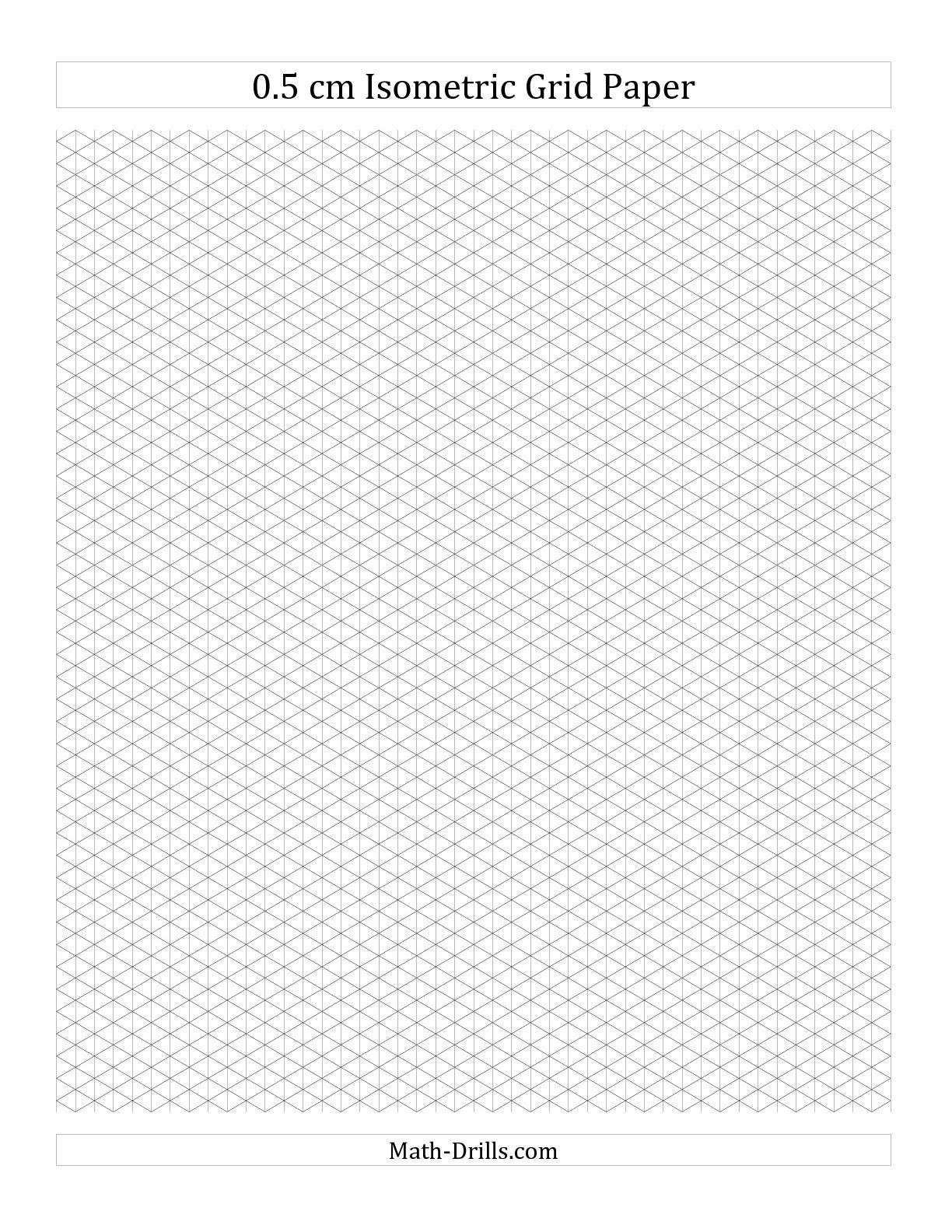 Isometric Dots Graph Paper Worksheets Library