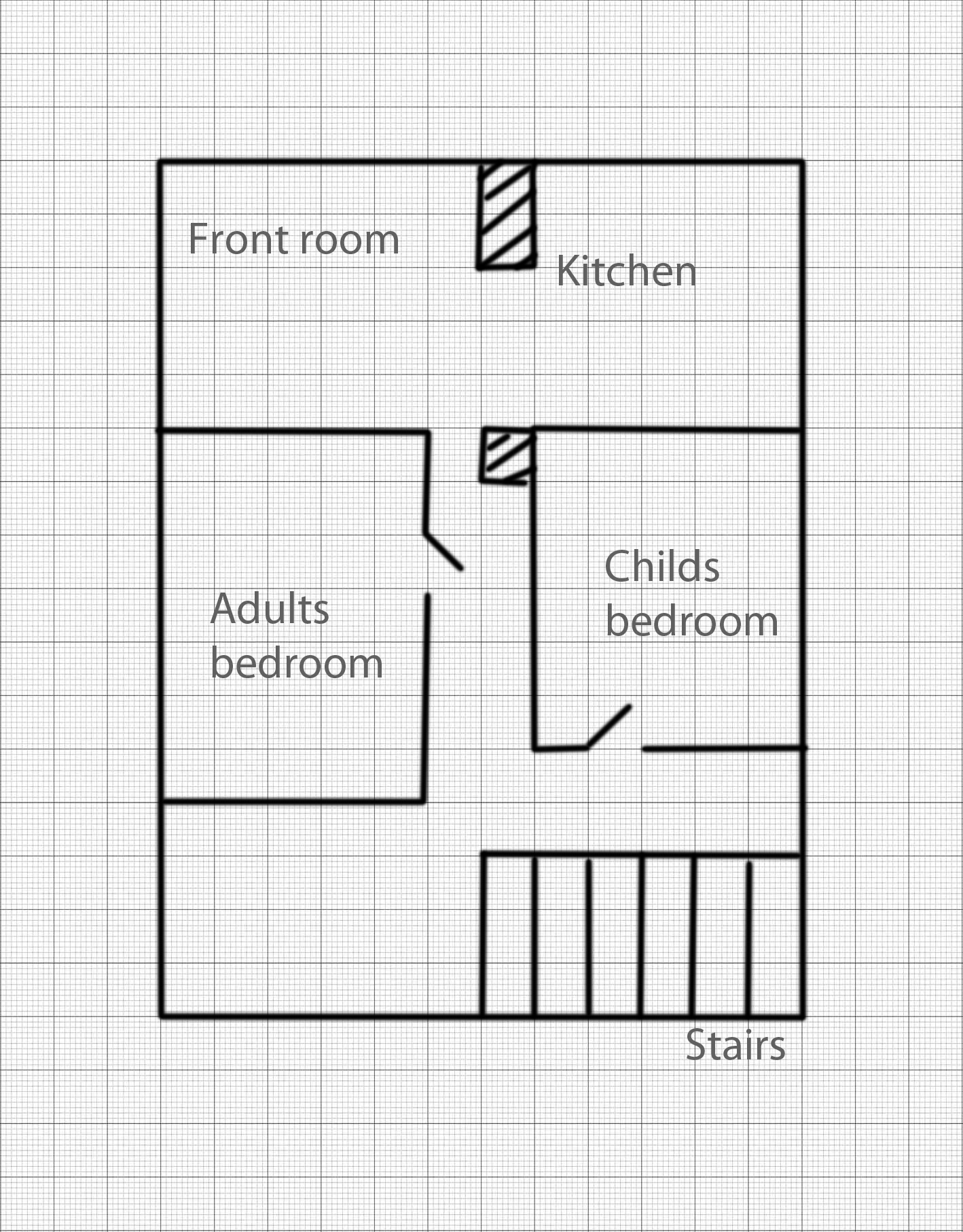 Graph Paper For House Layout