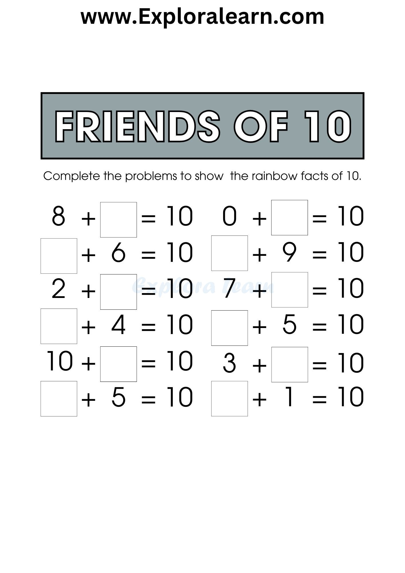 Printable Math Puzzles For Kids