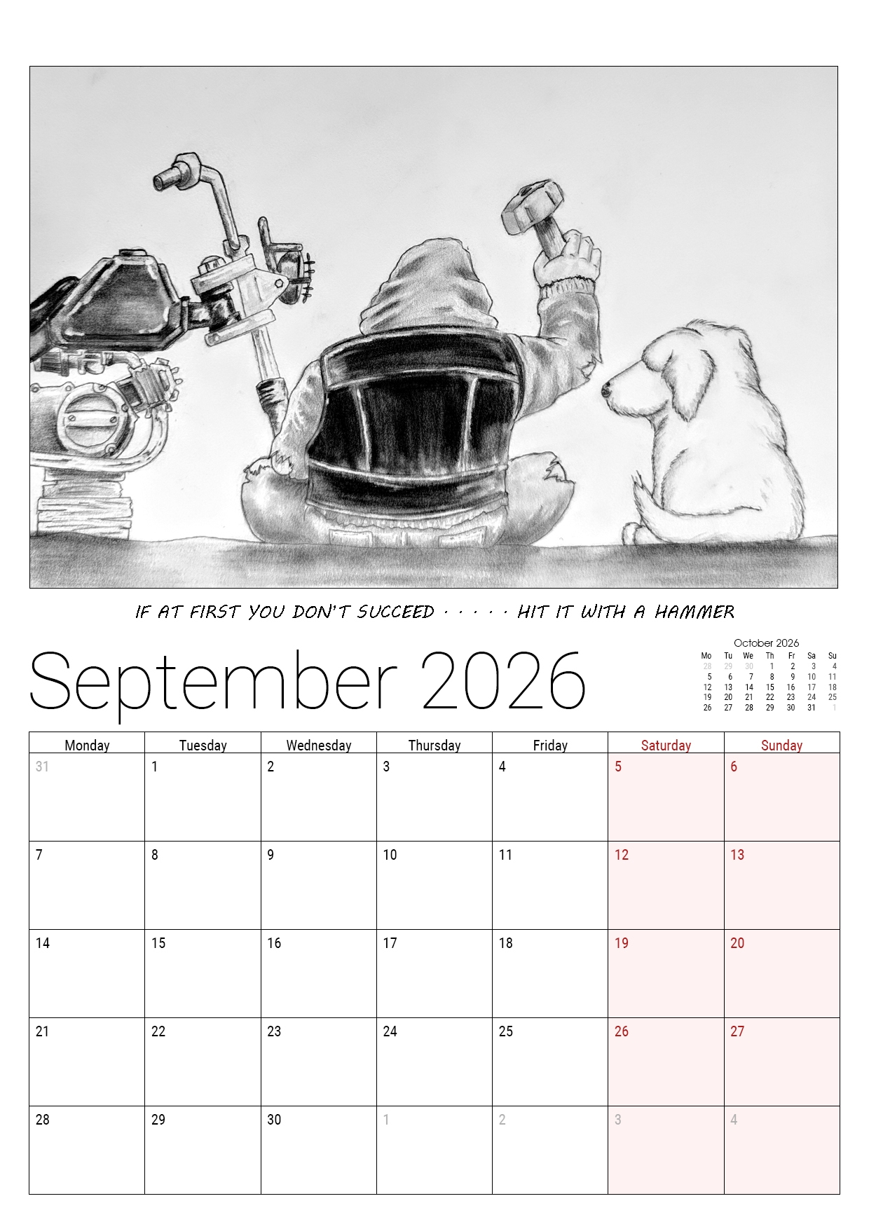 Printable 20268 November Calendar
