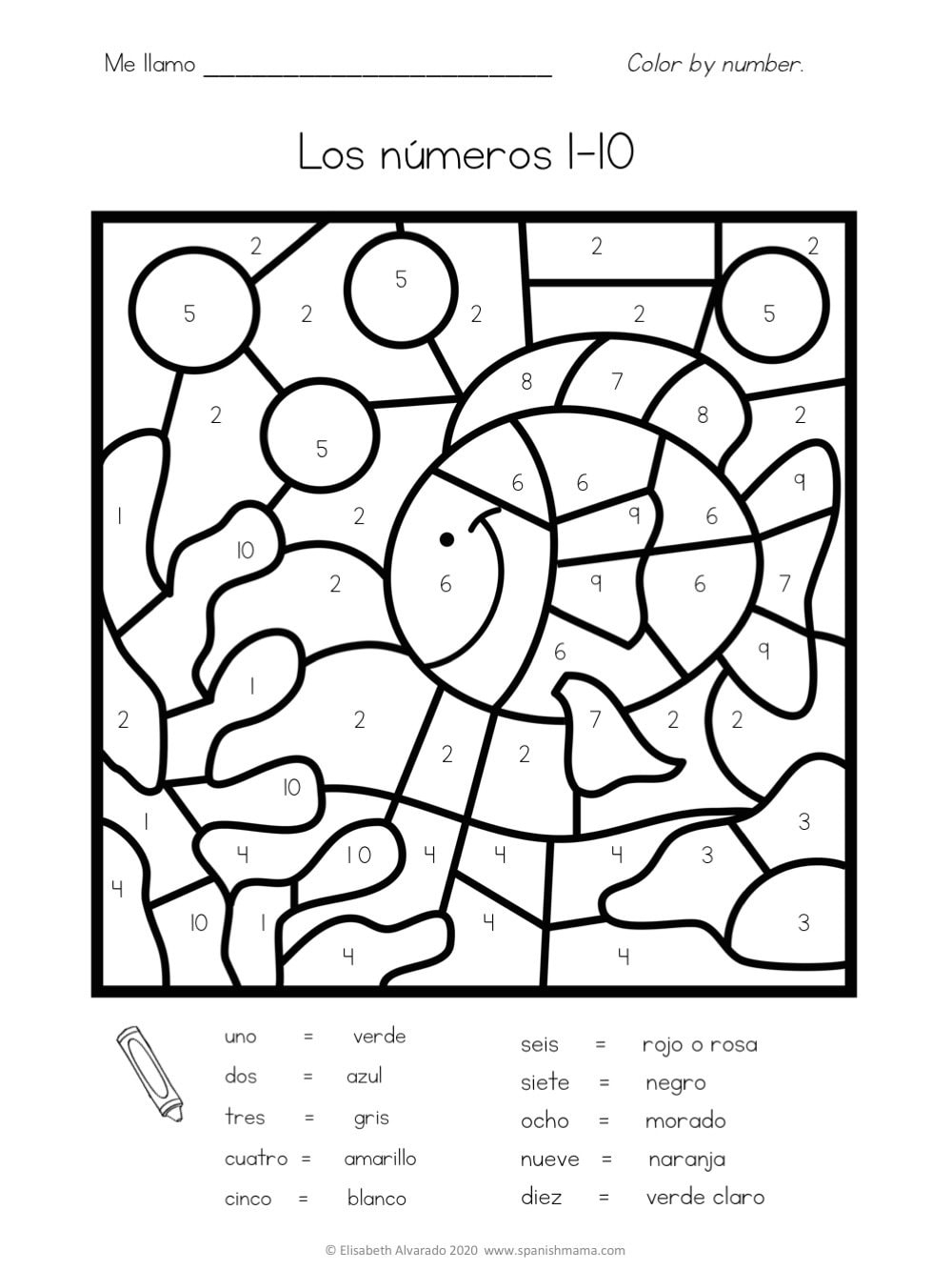 Numbers In Spanish Worksheets And How To Count 1 1000