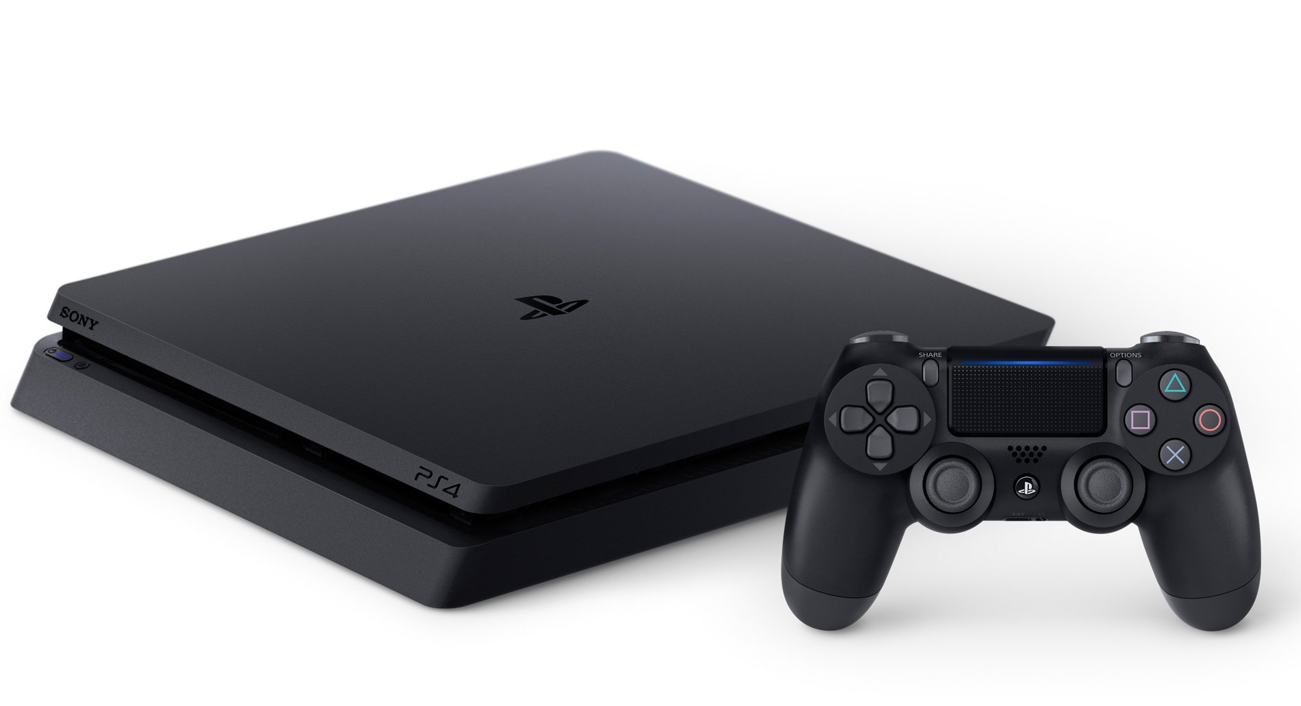 PlayStation 4 Konsole 1TB Schwarz Slim CUH 2016B 