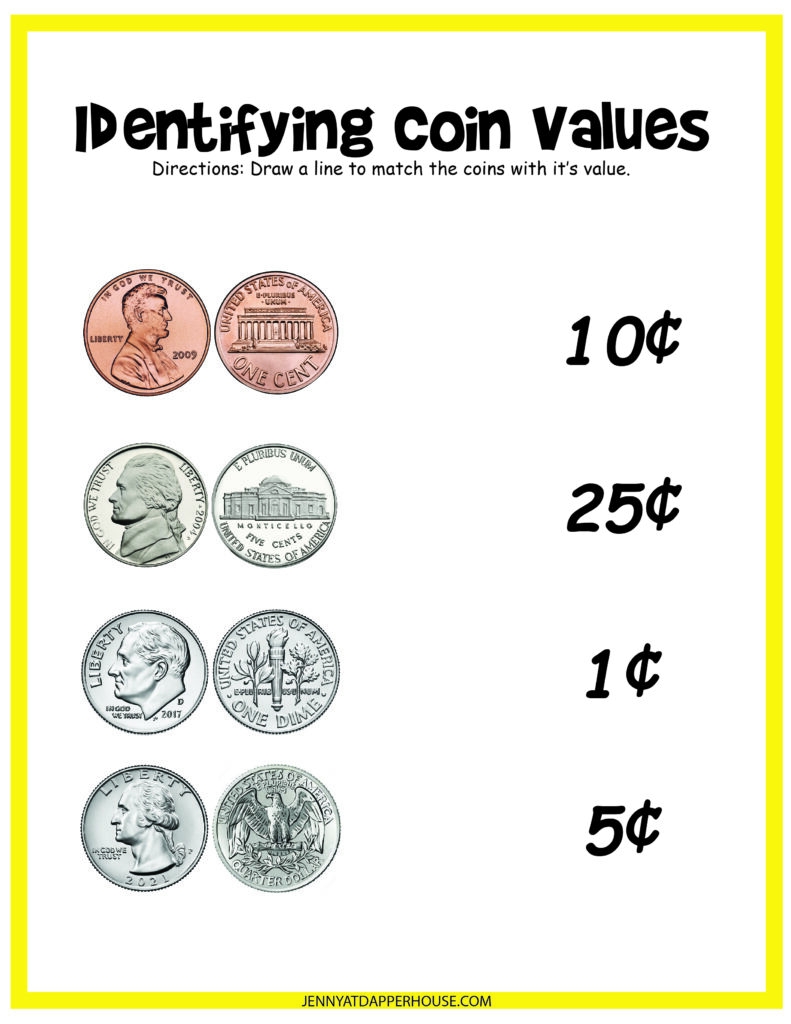 Practice Counting Coins Free Printable Worksheets Jenny At 