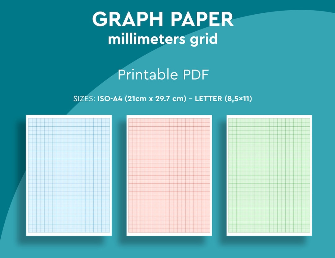Printable A4 Graph Paper Pdf 1 Mm