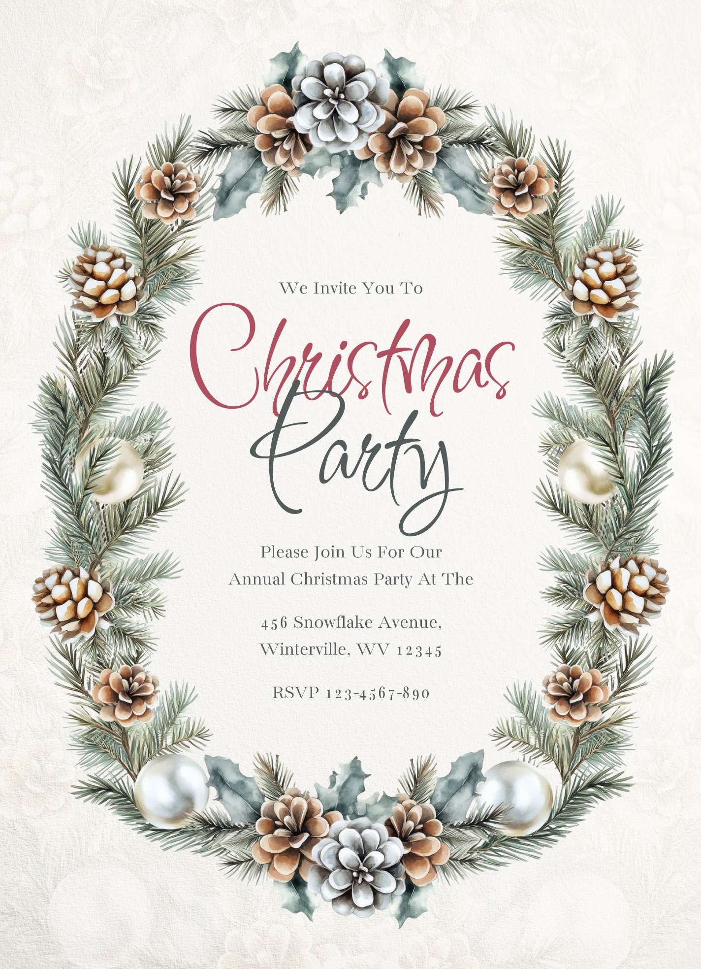Printable Free Invitation Templates