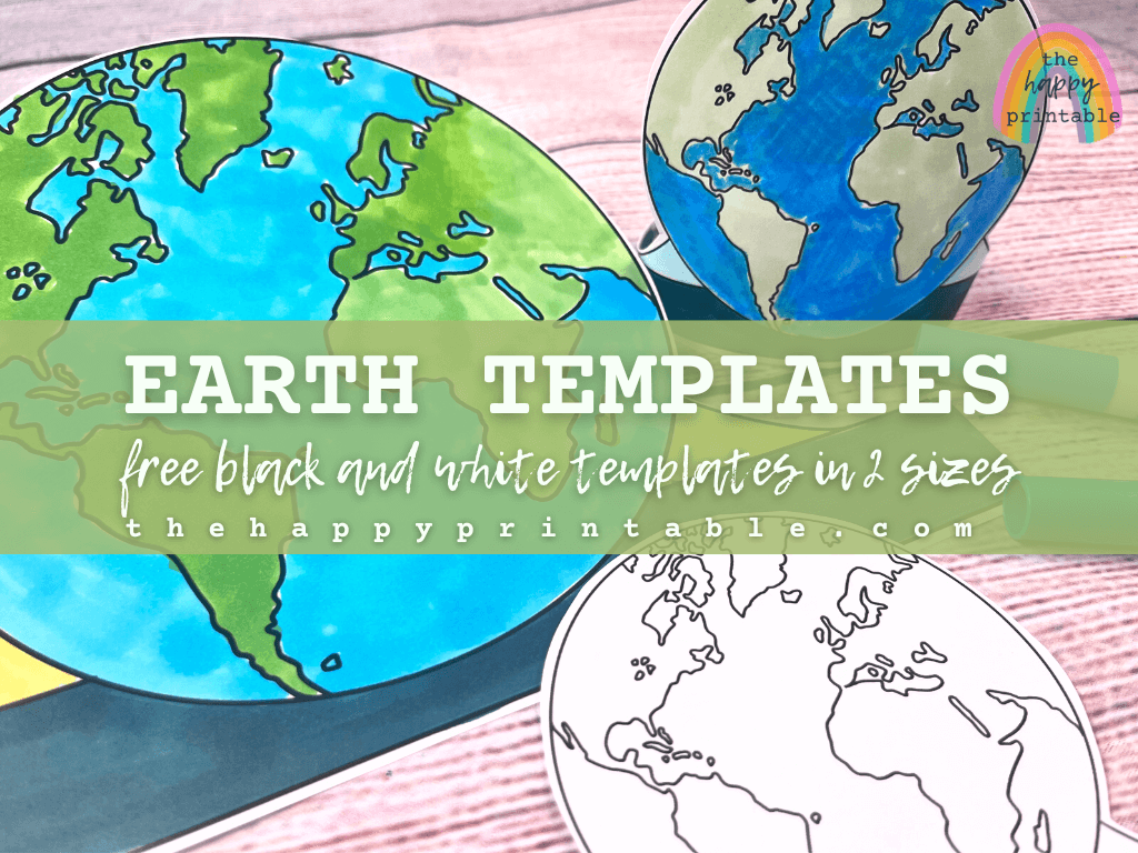 Globe Printable Template
