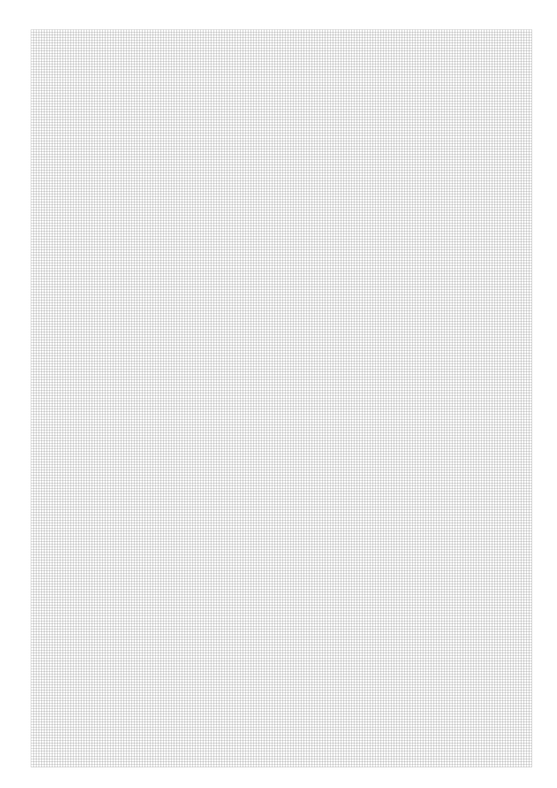 Printable Engineering Graph Paper 1mm Squares PDF Download 