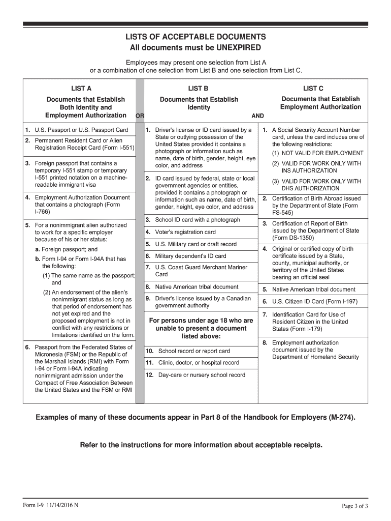 Printable I9 Fill Out amp Sign Online DocHub