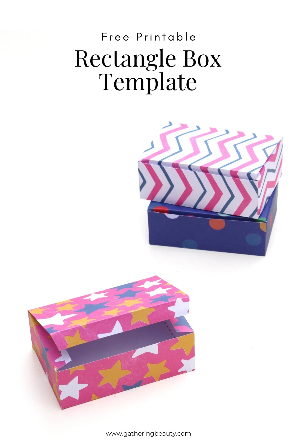 Paper Box Template Printable