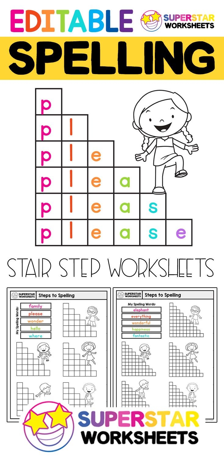 Create Spelling Worksheets Free Printable