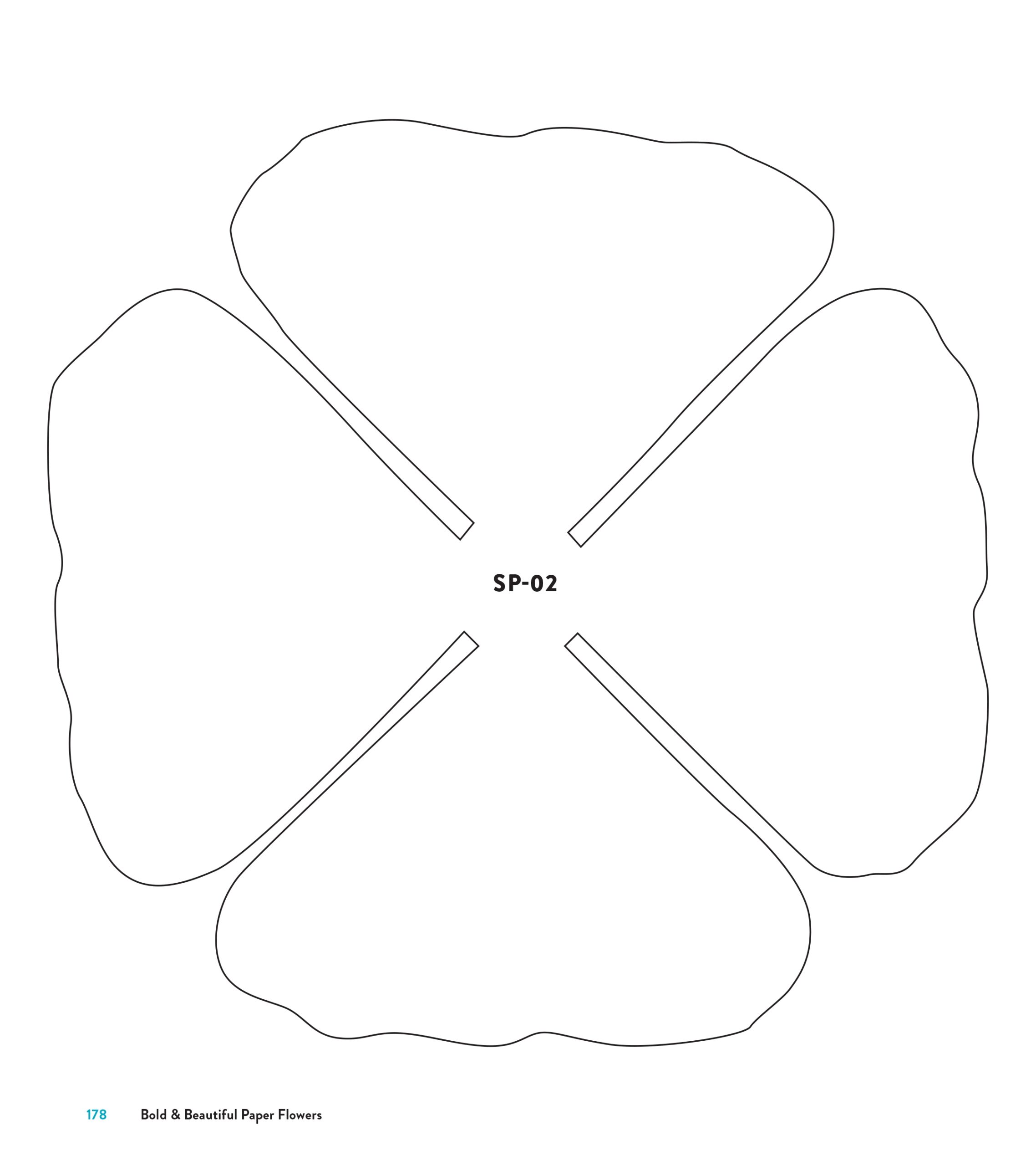 Printable Paper Rose Template Pdf