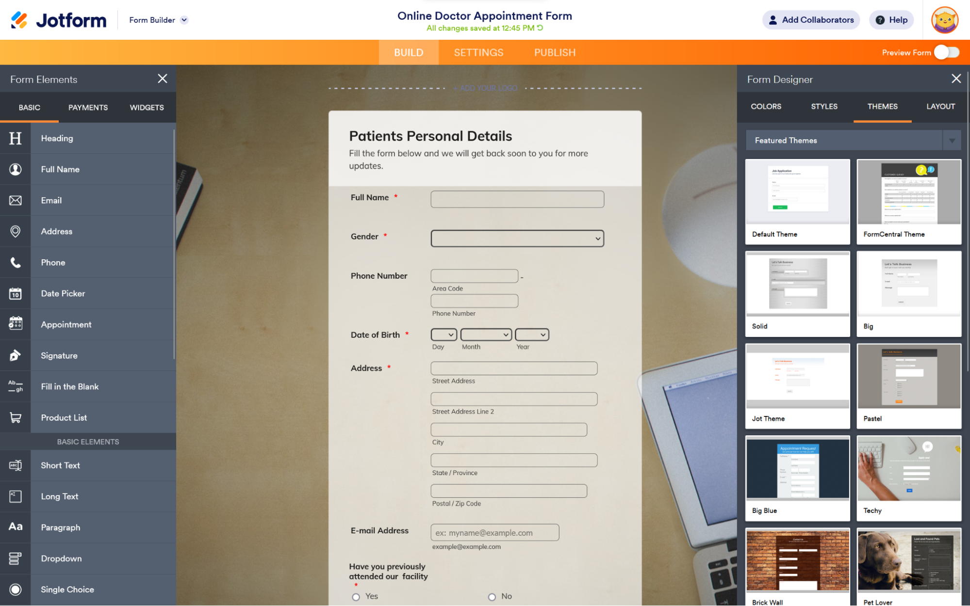 Simple Form Builder Free