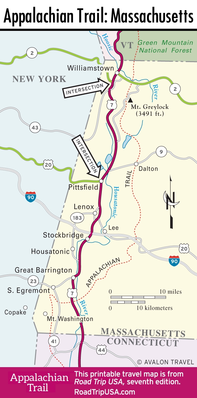 The Appalachian Trail Across Massachusetts ROAD TRIP USA 