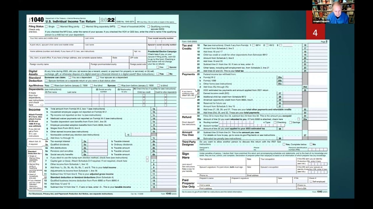 Irs Form 1040 V 2026