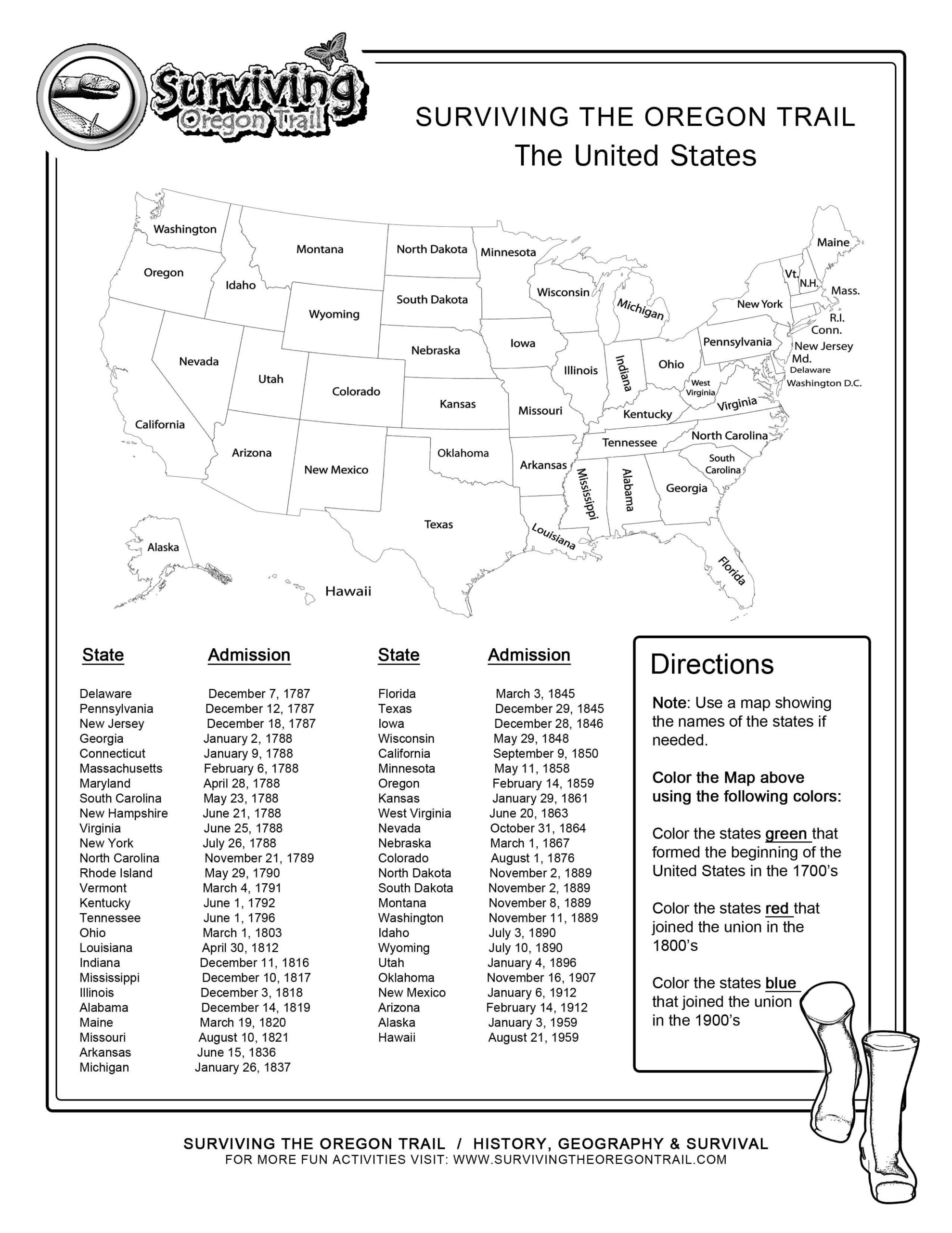 Free Printable Us Geography Worksheets