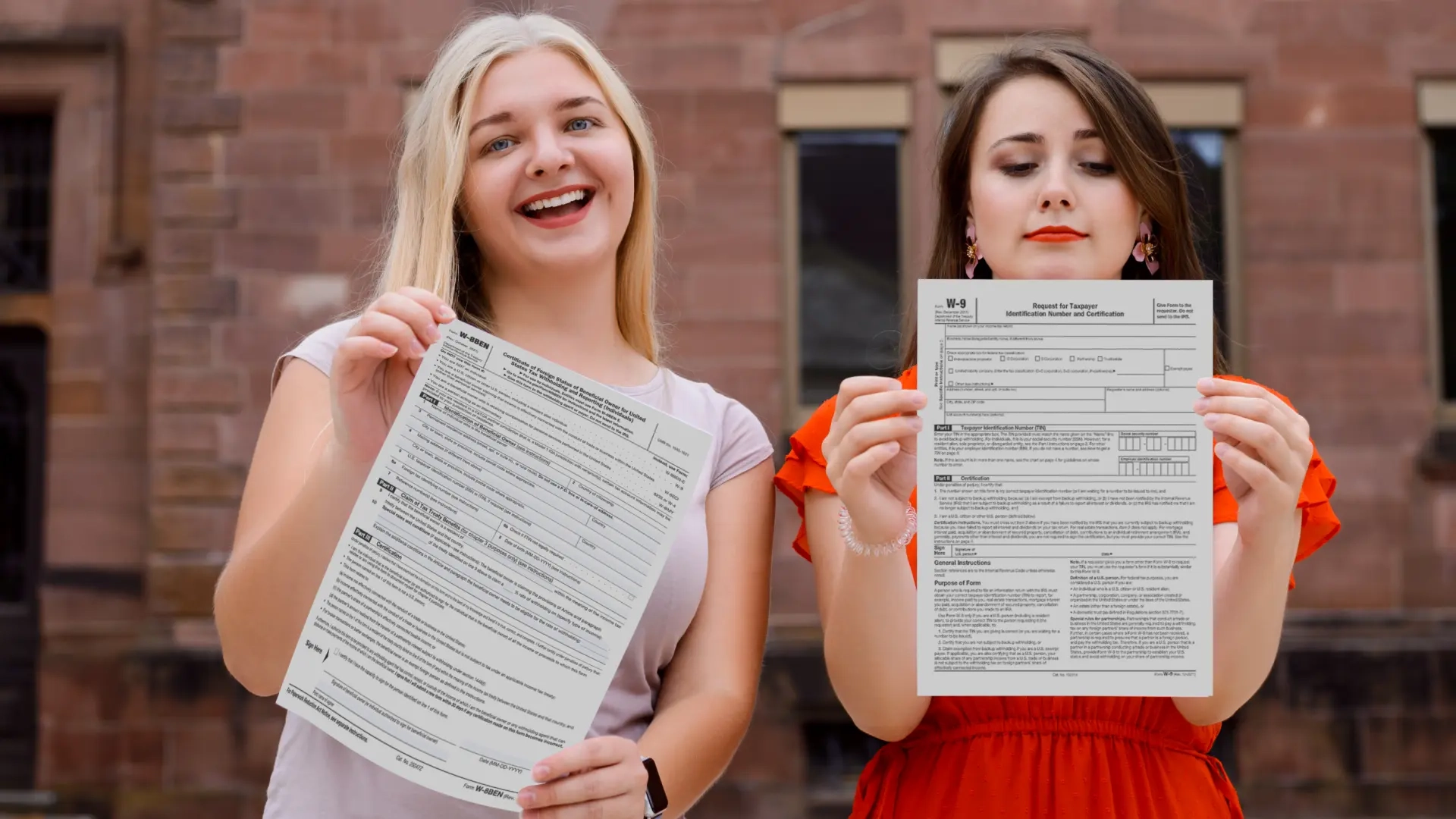 W8 And W9 Forms