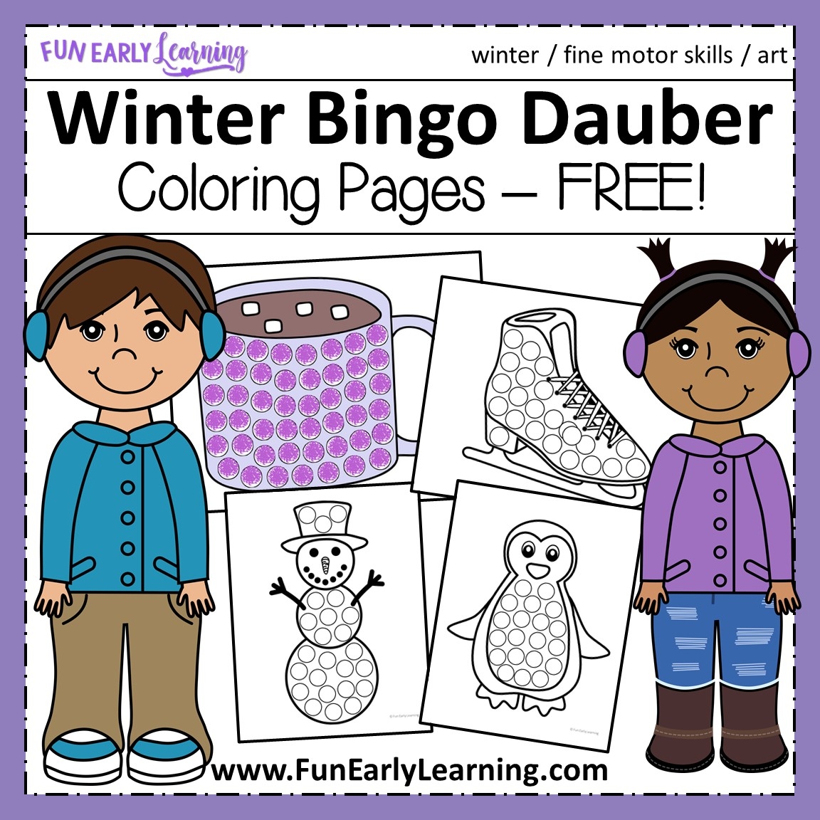 Free Printable Bingo Dauber Coloring Pages