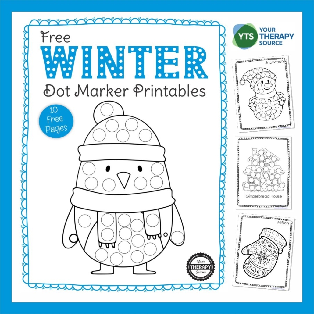 Free Dot Painting Printables