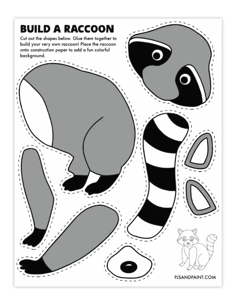 Cut And Paste Arts And Crafts Printable
