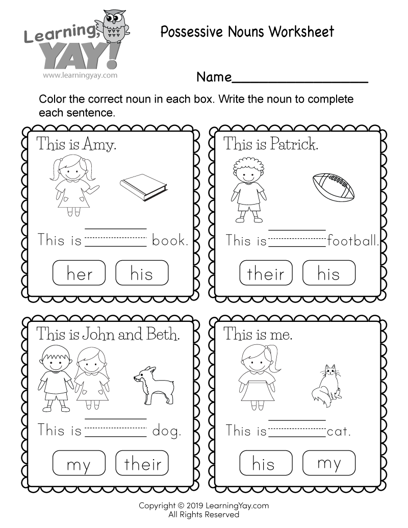 Free Homework Worksheets Printable